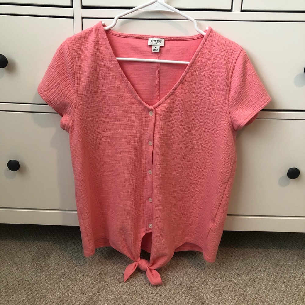 Jcrew button down top, size medium